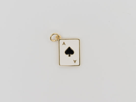 Poker card black