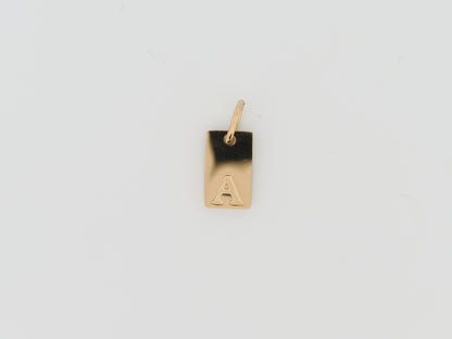 Golden square letter