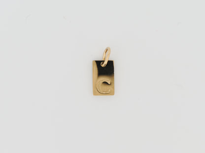 Golden square letter