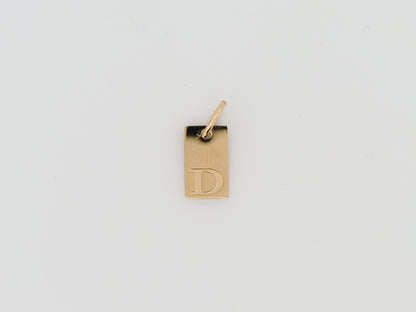 Golden square letter