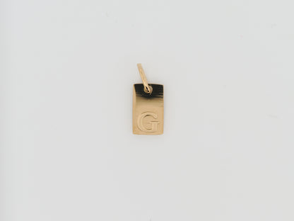 Golden square letter