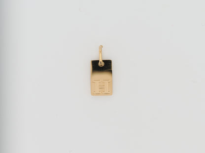 Golden square letter