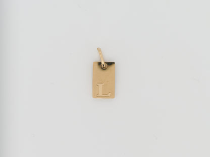 Golden square letter