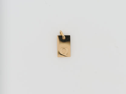 Golden square letter