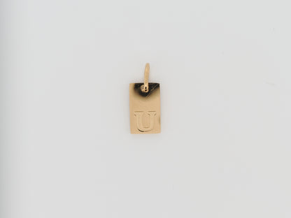 Golden square letter