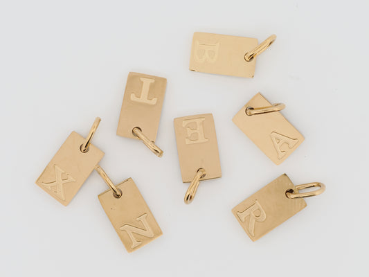Golden square letter