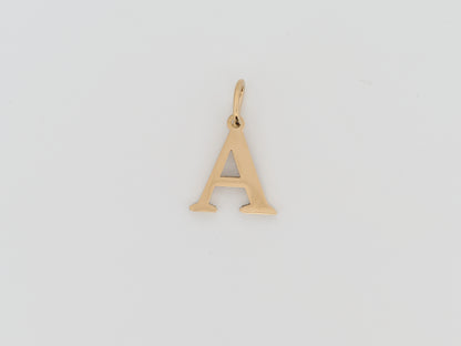 Golden letter