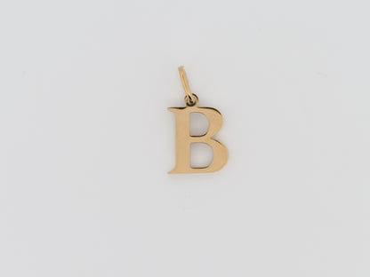 Golden letter
