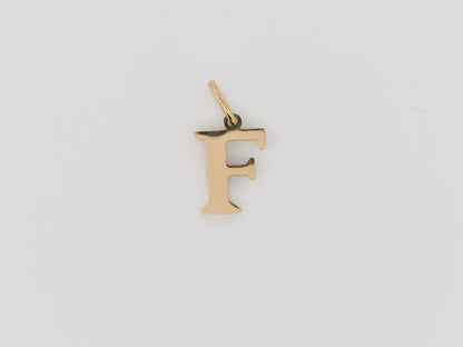 Golden letter