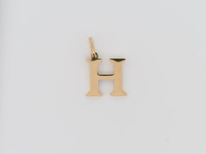 Golden letter