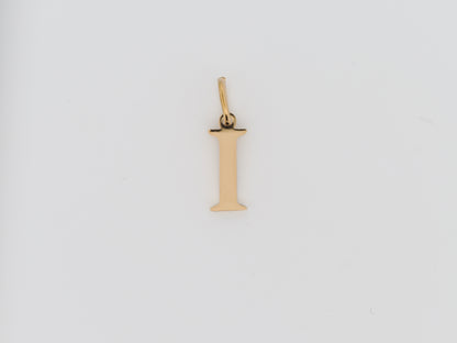 Golden letter
