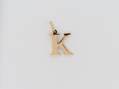 Golden letter