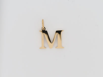 Golden letter