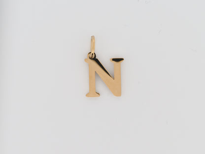 Golden letter