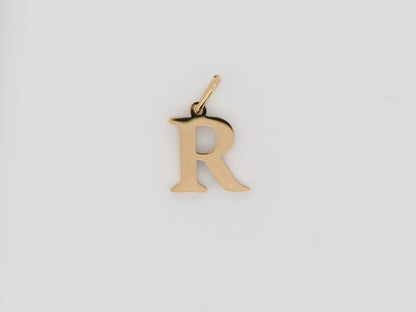 Golden letter