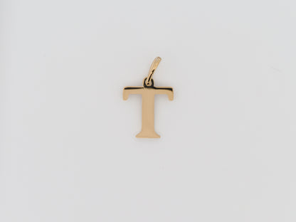 Golden letter
