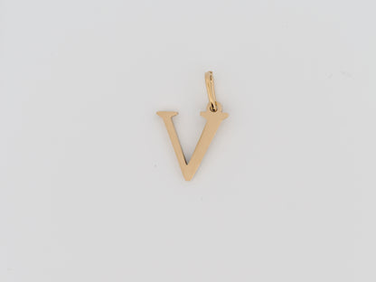 Golden letter