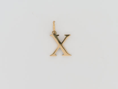 Golden letter