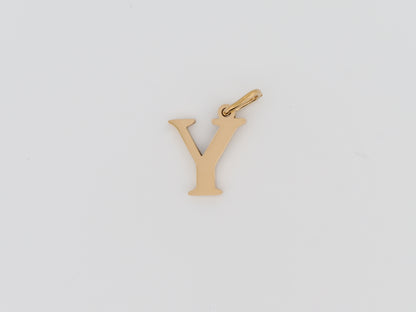 Golden letter