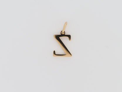Golden letter
